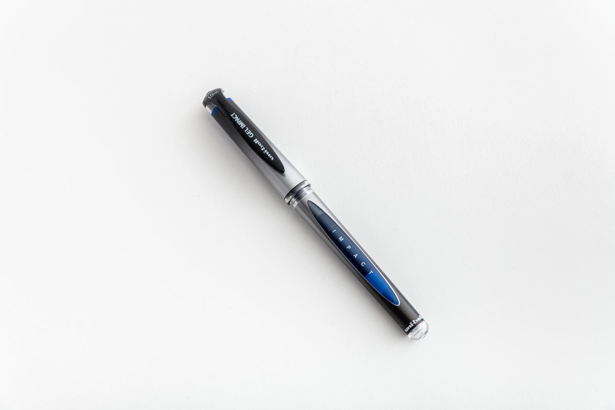 Uni-Ball UM-153S Signo Impact Gel Blue Rollerball Pen