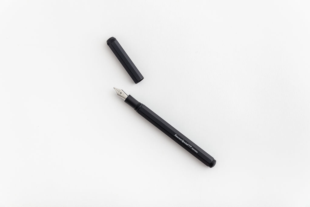 Kaweco Special Black Aluminium Fountain Pen Full Stop